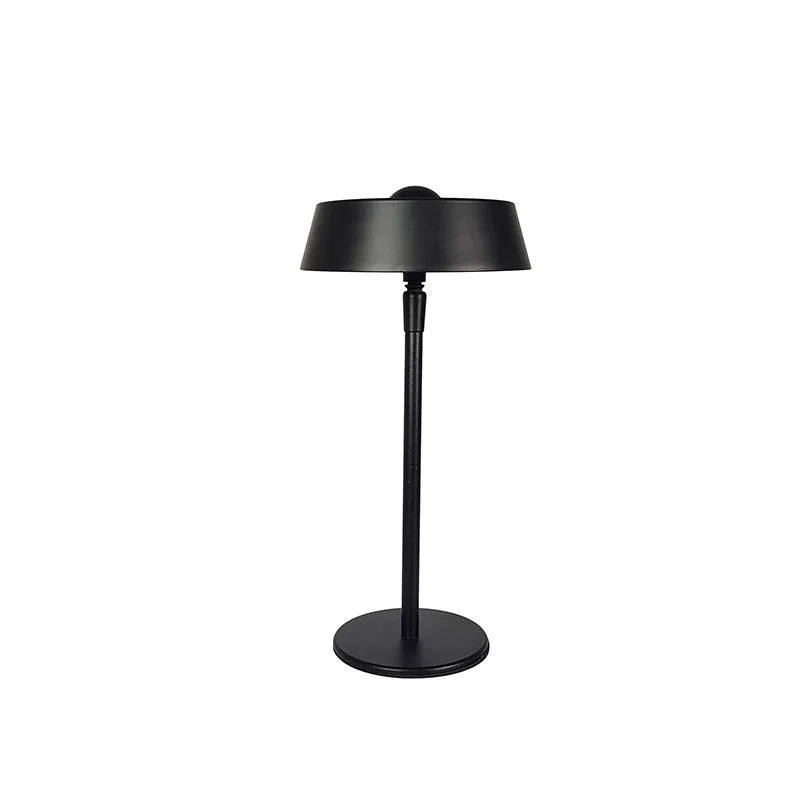 CityLuxe I Moderne LED Tafellamp – Strak Metaal en Glas voor Woonkamer