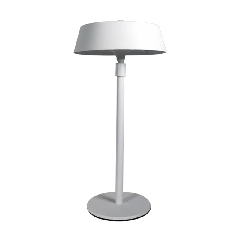 CityLuxe I Moderne LED Tafellamp – Strak Metaal en Glas voor Woonkamer