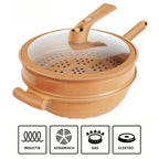 Eco Cuisine - Premium Wok voor alle warmtebronnen