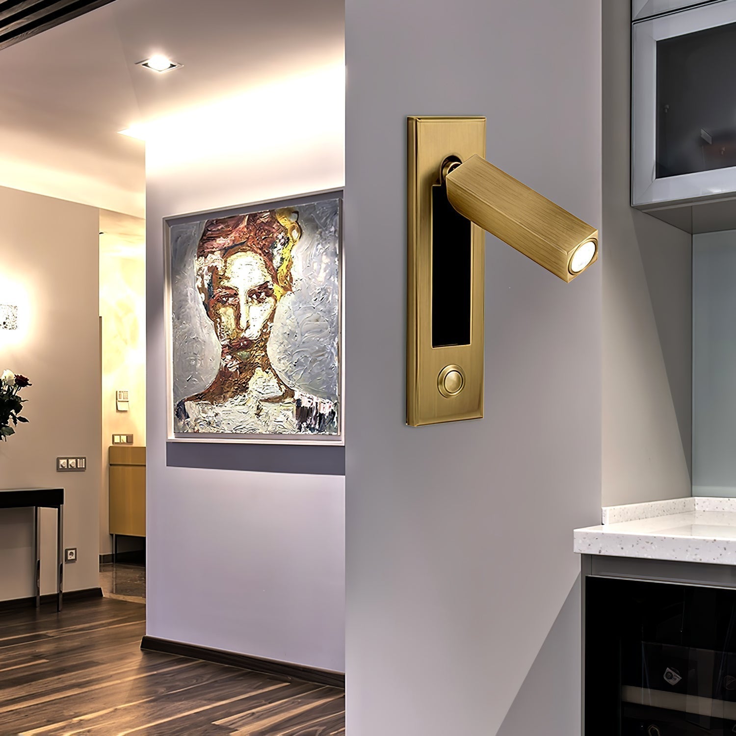 Nachtlamp LED Ingebouwd Duurzaam Aluminium Slaapkamer