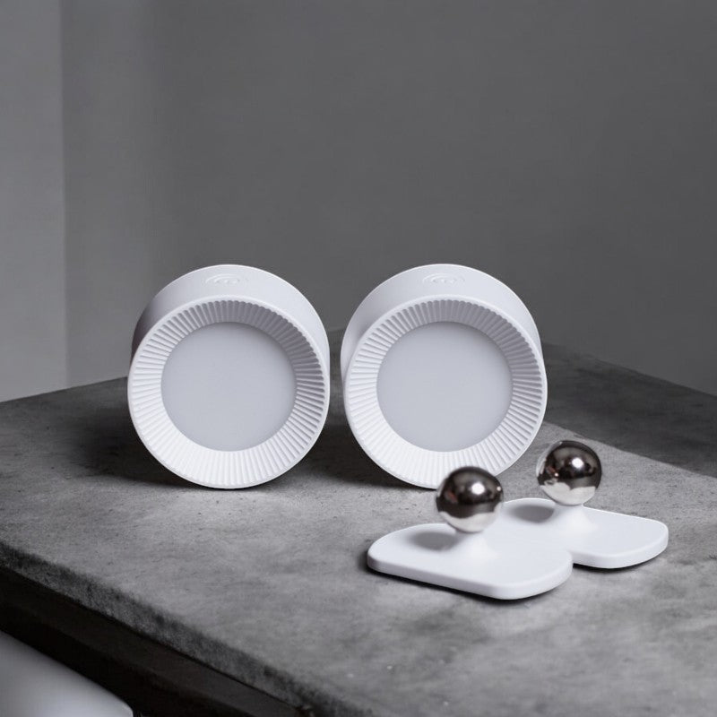 InfiniteGlow I Draadloze Dimbare LED Wandlamp met 360° Draaifunctie