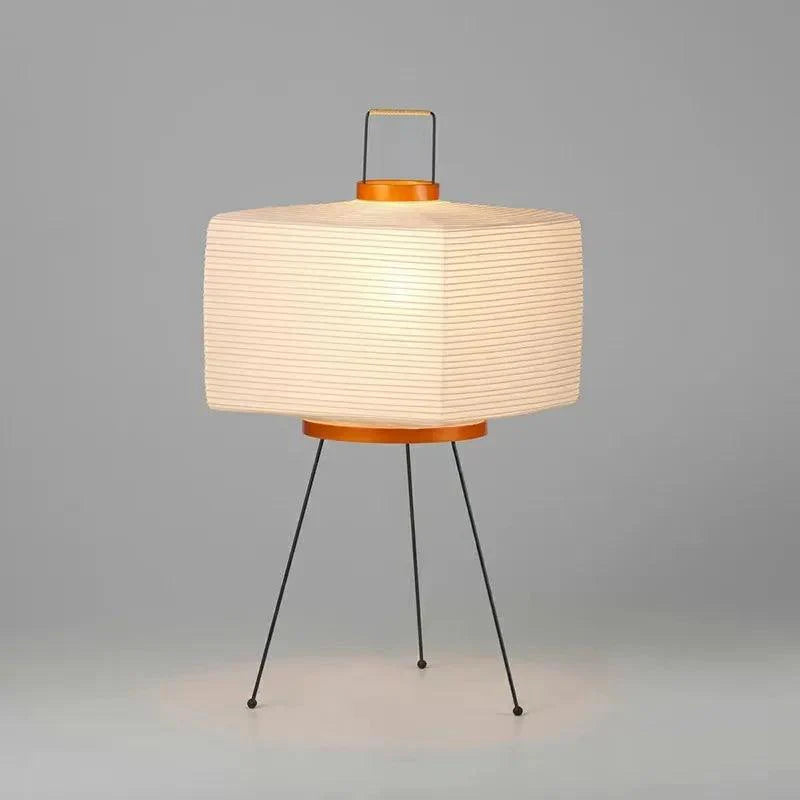 Wabi-Sabi Rijstpapier Japandi Vloerlamp