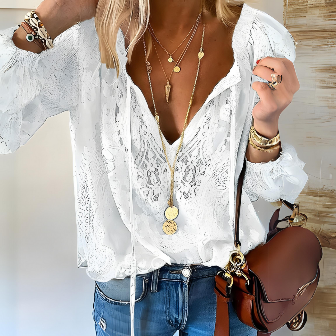 Isabel - Gehaakte Boho Blouse voor Dames 4
