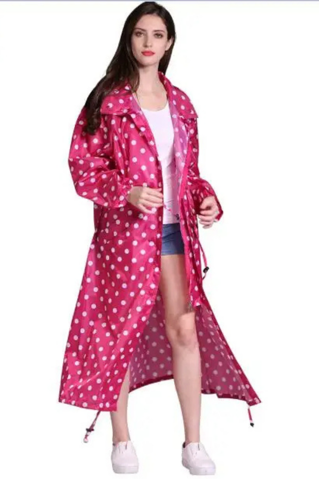 Eulària - Lange Waterdichte Regenjas