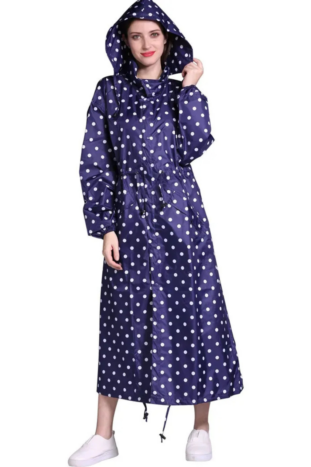 Eulària - Lange Waterdichte Regenjas