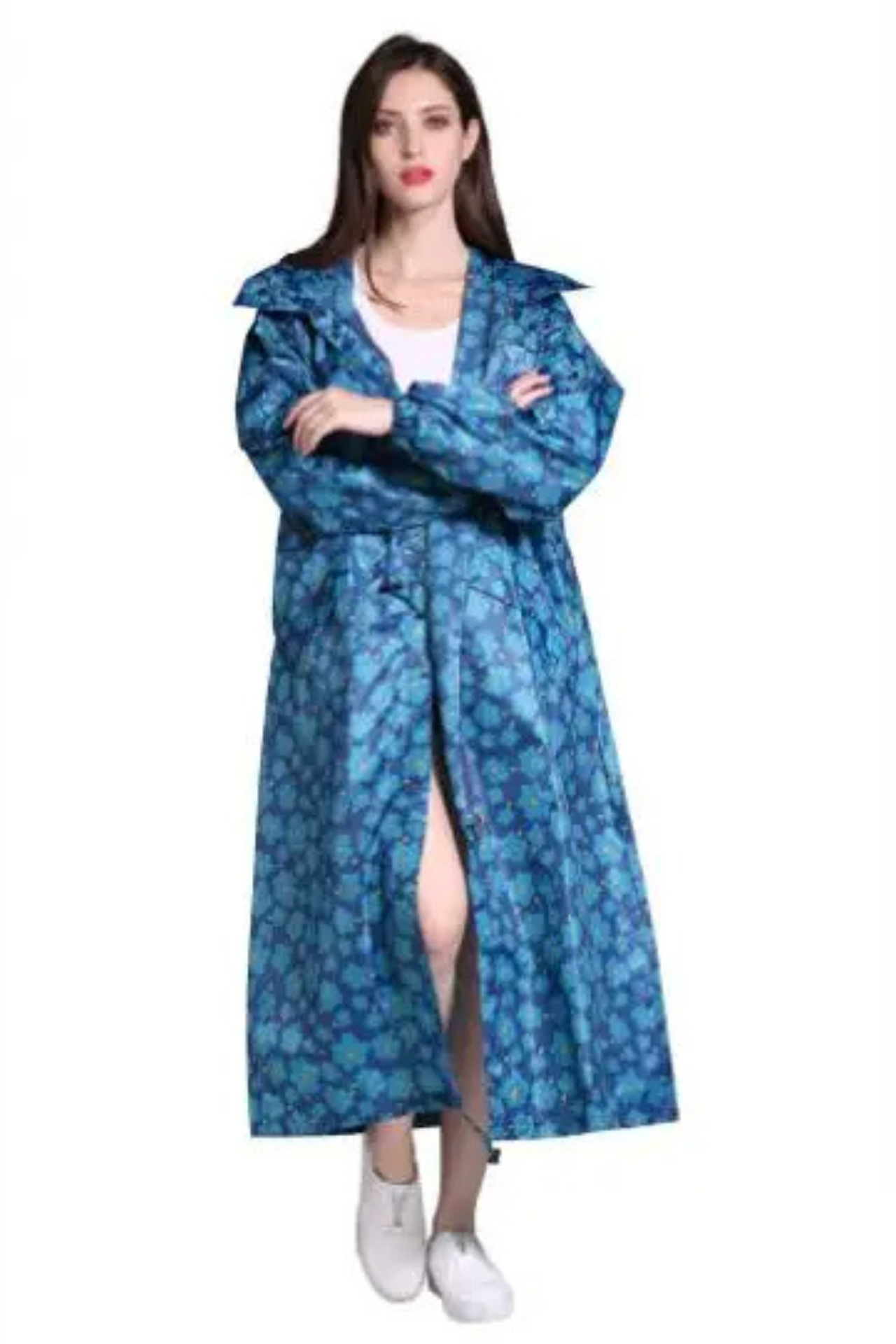 Eulària - Lange Waterdichte Regenjas