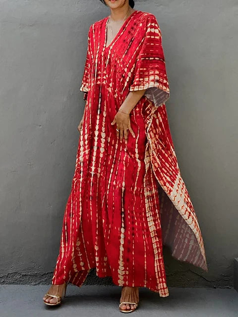 Janne - Zomerse Kaftan Maxi Jurk 2