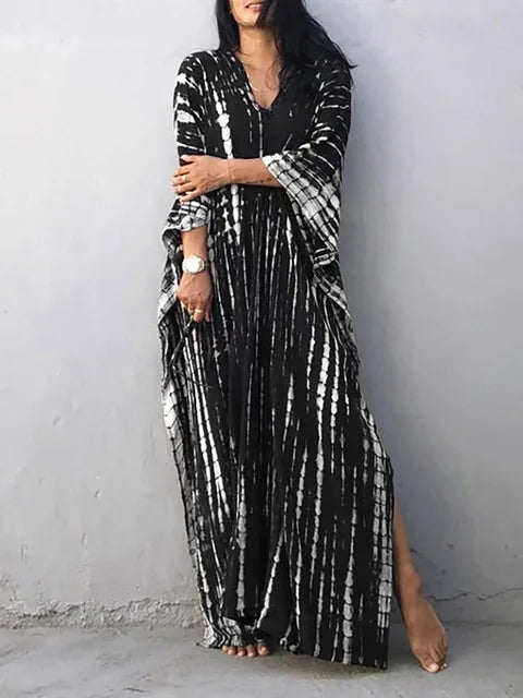 Janne - Zomerse Kaftan Maxi Jurk 5