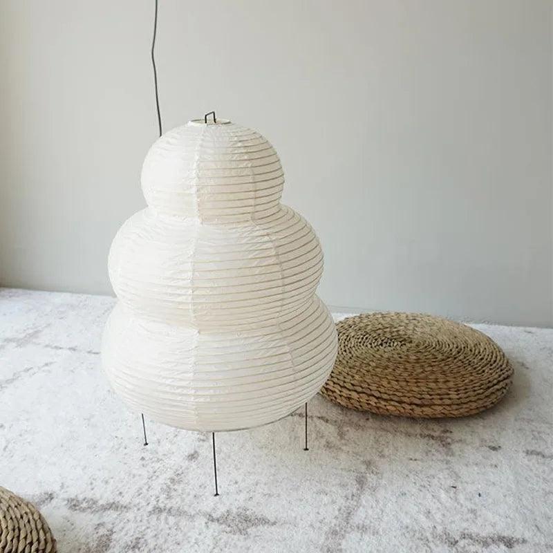 Akari – Elegante Japandi Vloerlamp van Rijstpapier