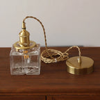 HarmonyHue - Vintage glazen hanglamp