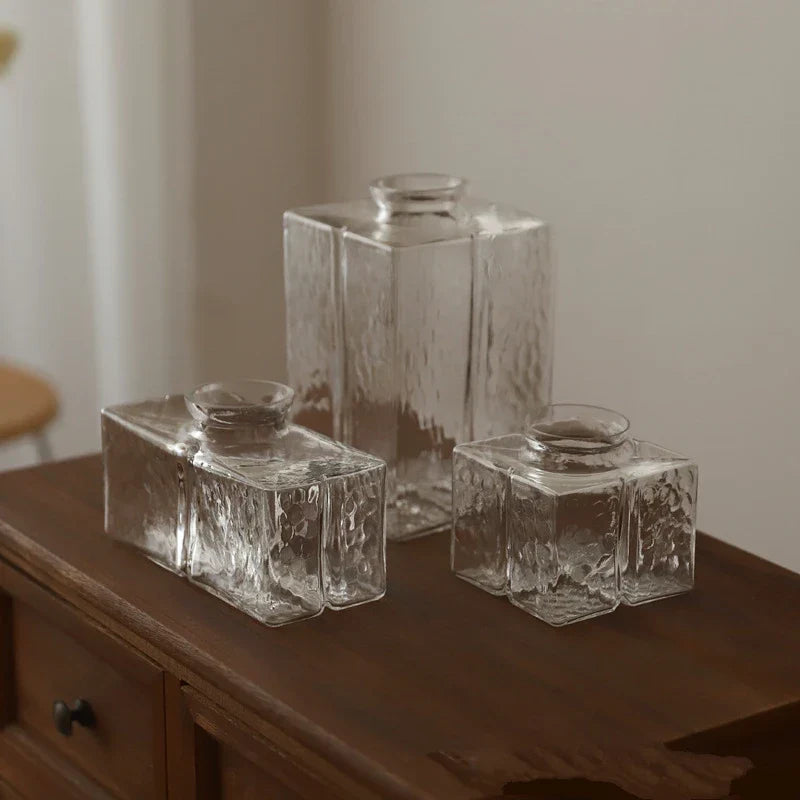 HarmonyHue - Vintage glazen hanglamp
