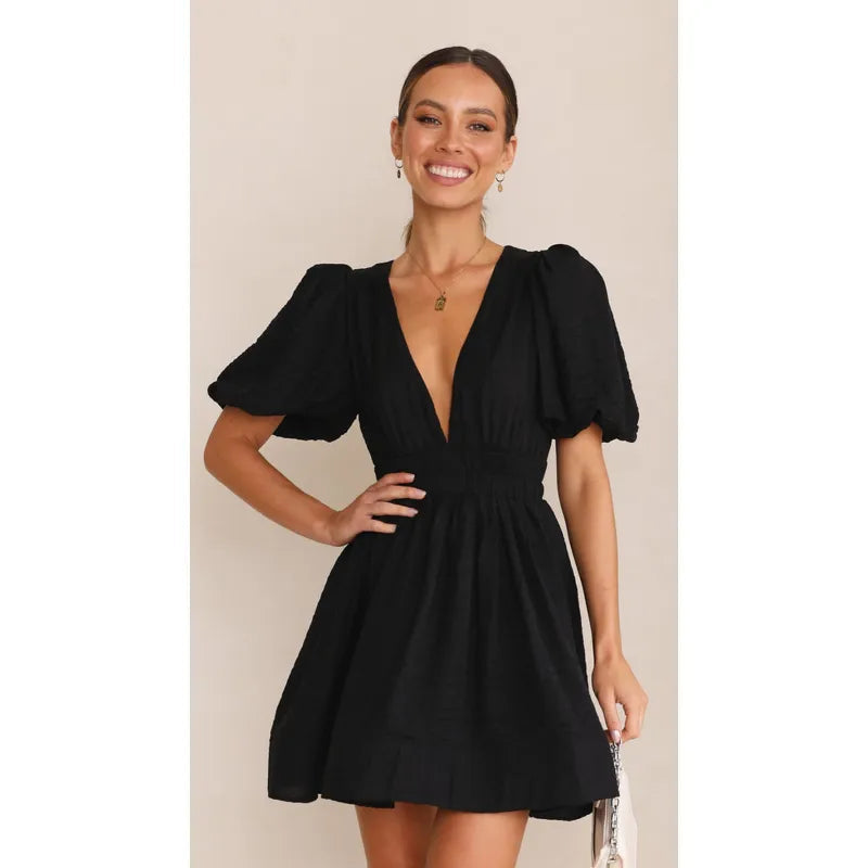 Judy | Trendy Mini Jurk voor Dames - Ademend en Comfortabel 6