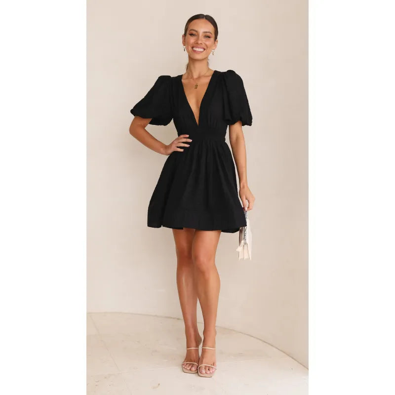 Judy | Trendy Mini Jurk voor Dames - Ademend en Comfortabel 7