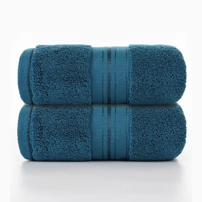 Katoenen Badhanddoek Set van 2 - Sterk Absorberend en Zacht 1