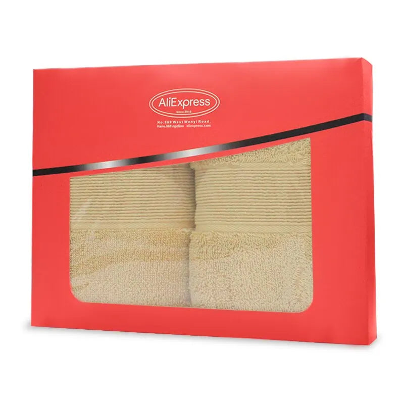 Katoenen Badhanddoek Set van 2 - Sterk Absorberend en Zacht 7