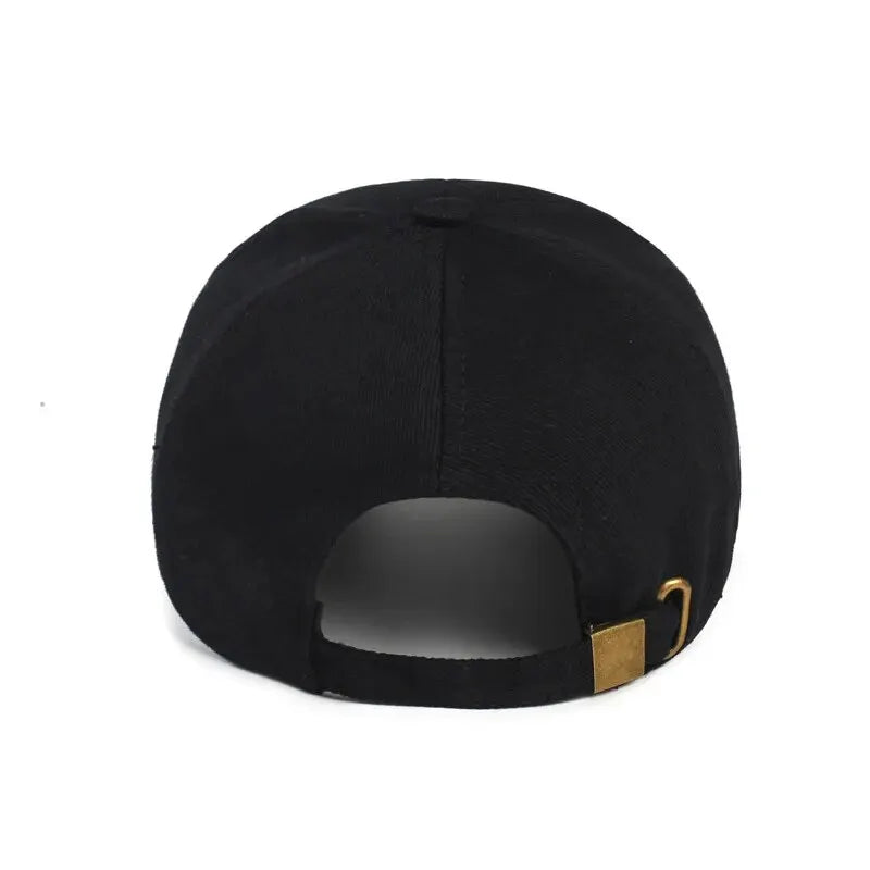 Katoenen Baseballcap voor Mannen met Zonnebescherming