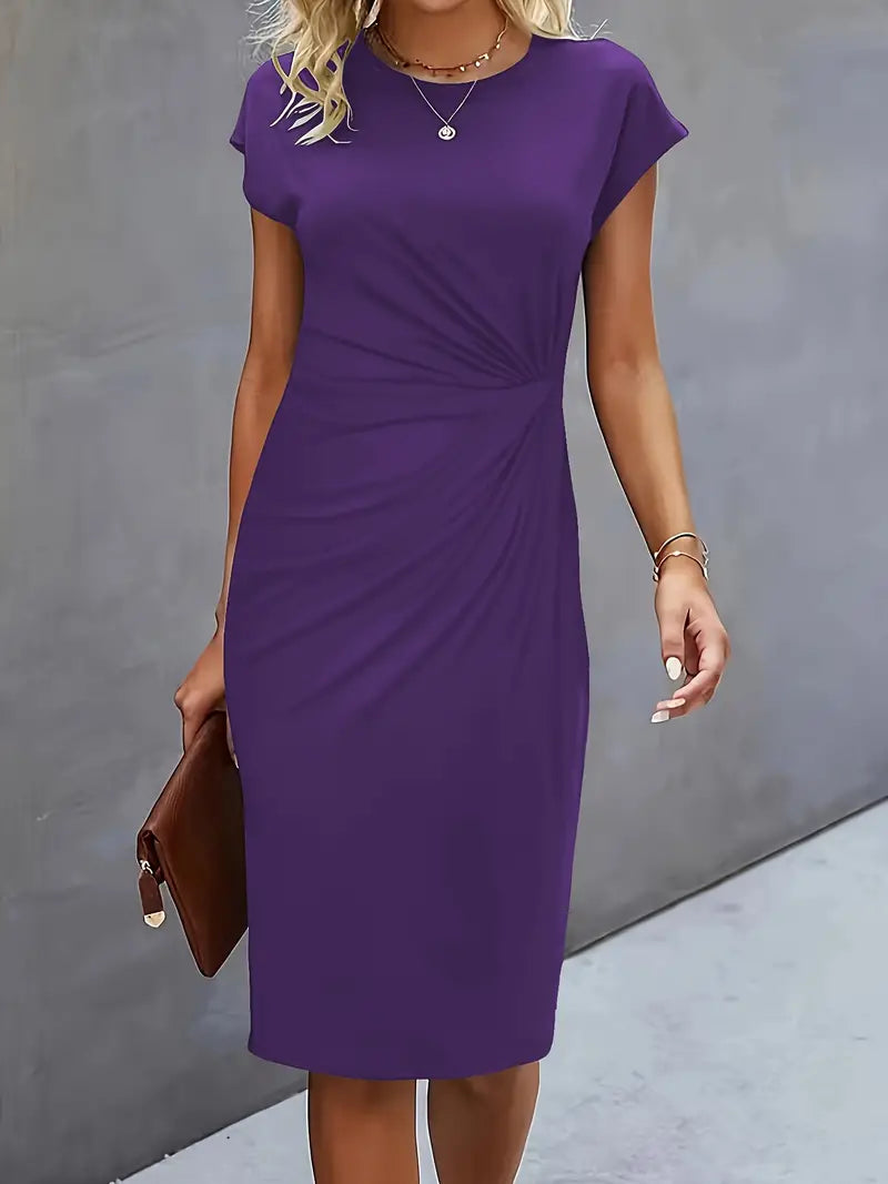 Katrien – Tijdloze Midi Jurk met Flatterend silhouet 10