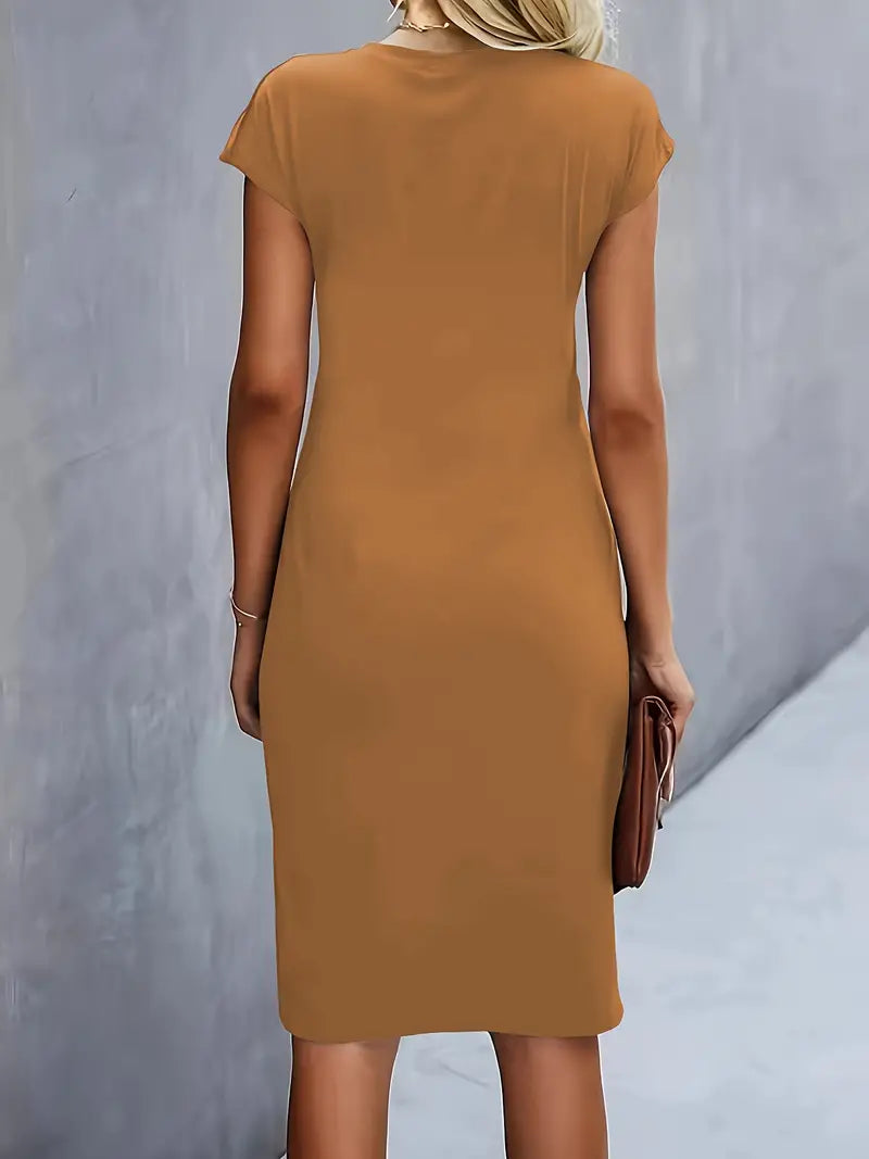 Katrien – Tijdloze Midi Jurk met Flatterend silhouet 7