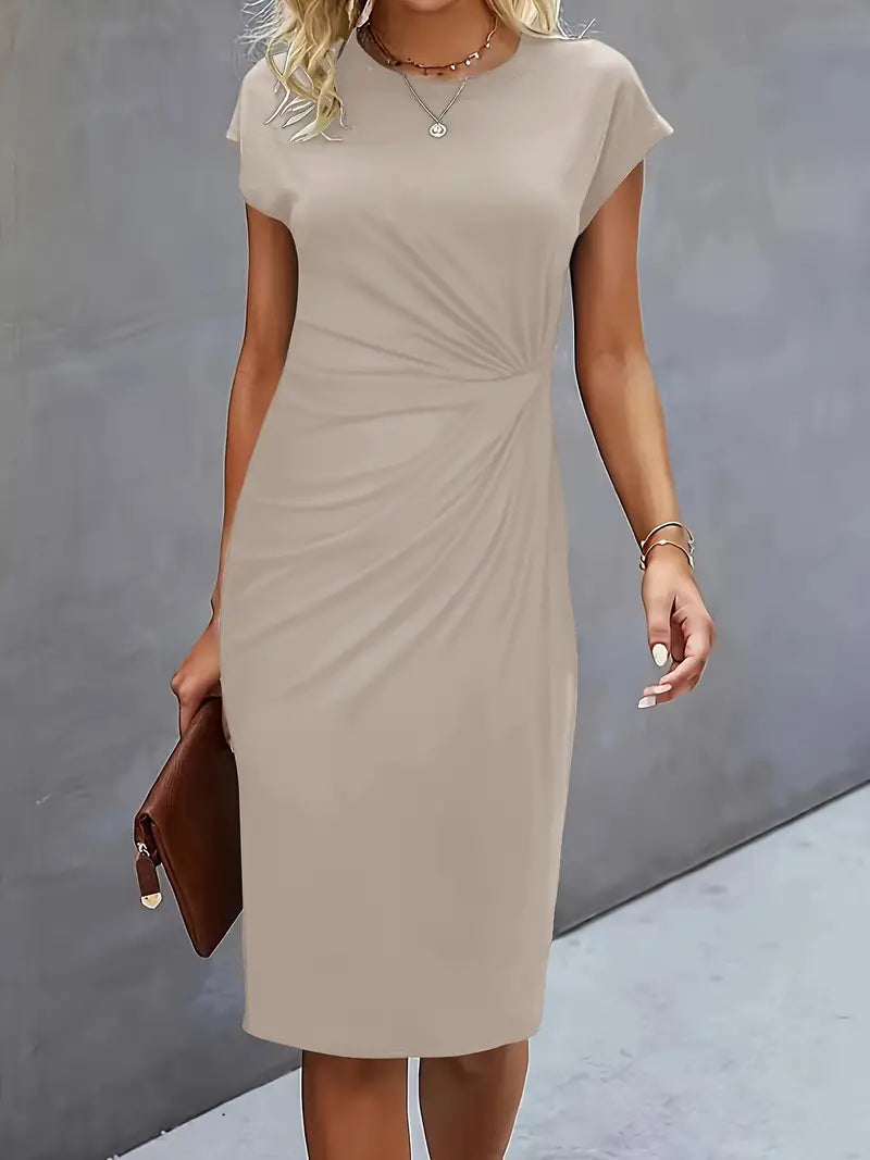 Katrien – Tijdloze Midi Jurk met Flatterend silhouet 8
