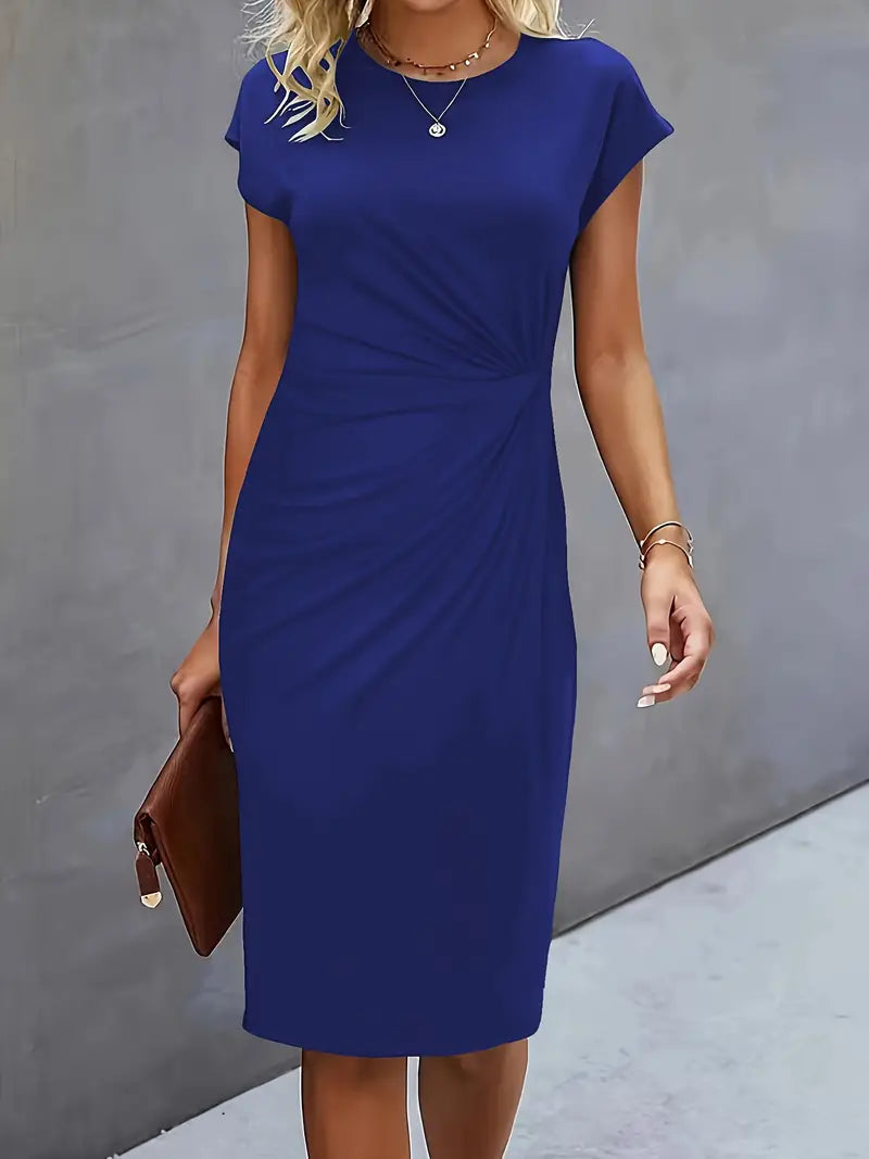 Katrien – Tijdloze Midi Jurk met Flatterend silhouet 9