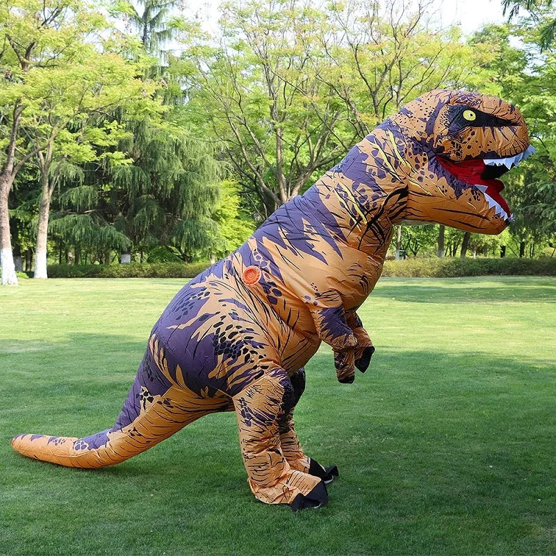 Kinderen Opblaasbaar Dinosauruskostuum Polyester T-Rex 1