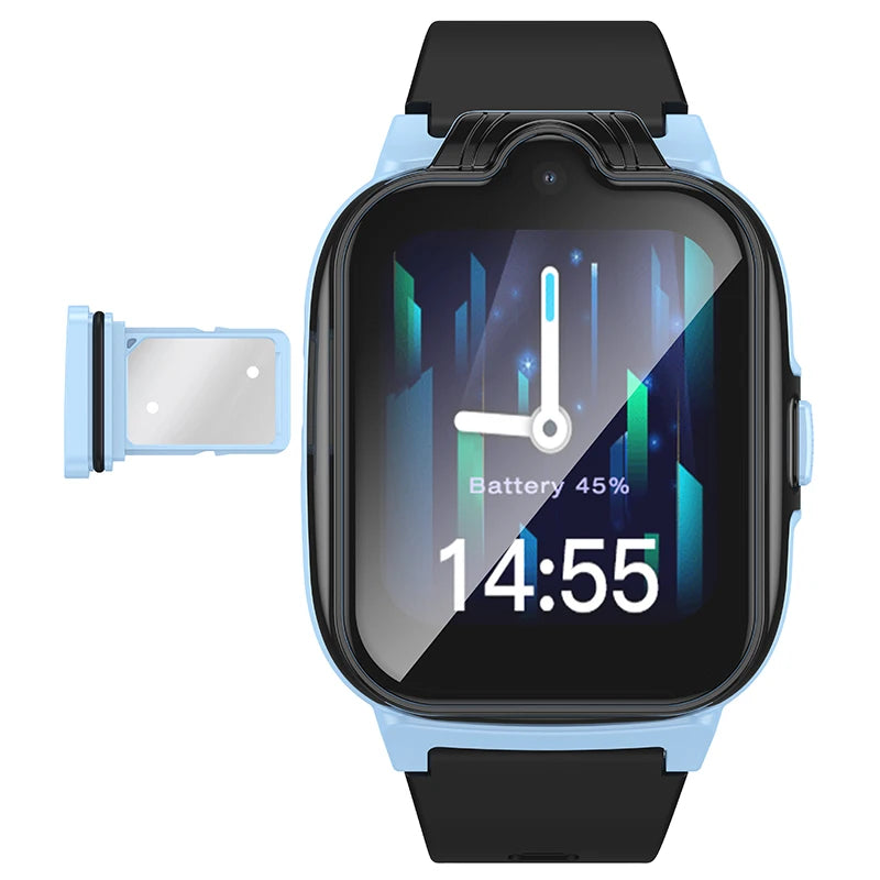 Kinderen Smartwatch met GPS en 4G, 1.69 Inch HD Touchscreen 1