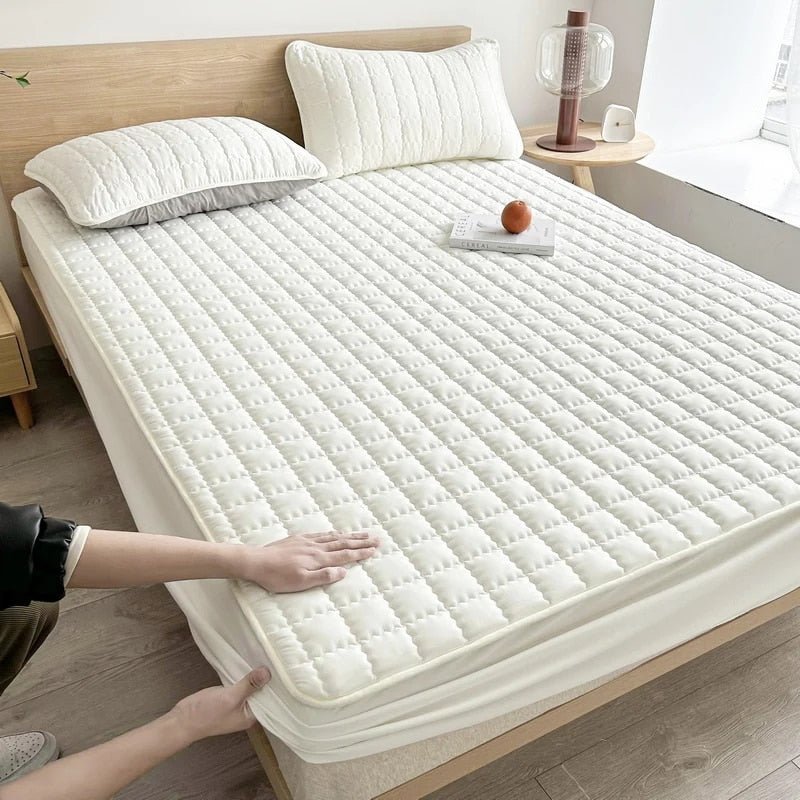 King Size Waterdichte Matrasbeschermer, Zachte en Ademend Matrashoes voor Ultiem Comfort