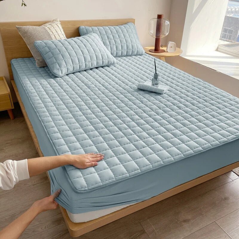 King Size Waterdichte Matrasbeschermer, Zachte en Ademend Matrashoes voor Ultiem Comfort
