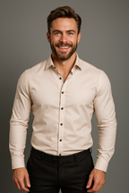 Klassiek kreukvrij herenoverhemd voor heren 10