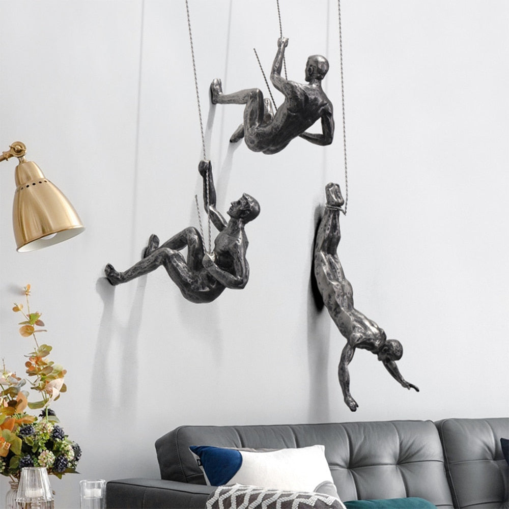 Klimmuursculptuur – PeakFigures 0