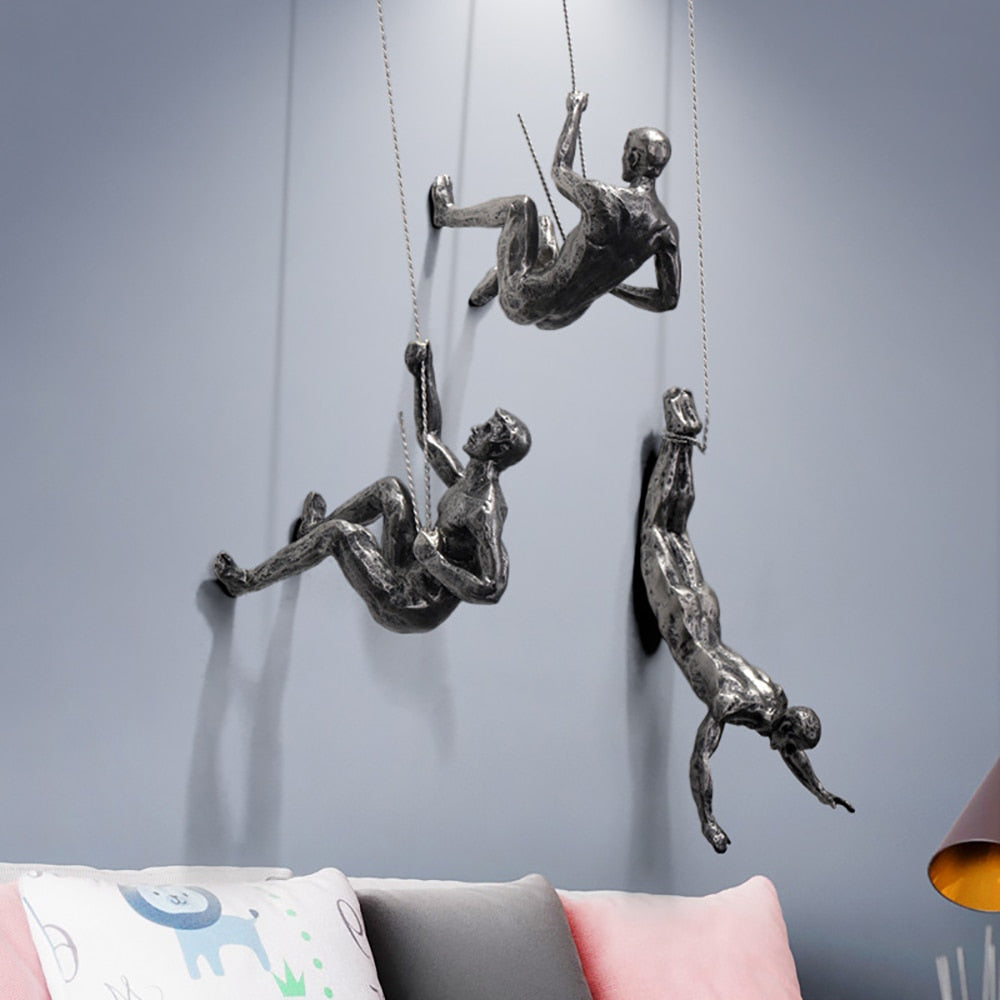 Klimmuursculptuur – PeakFigures 9