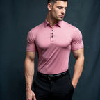 Kreukvrij Muscle Fit Poloshirt | Duurzaam 0