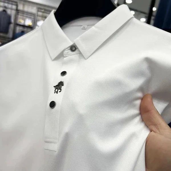 Kreukvrij Muscle Fit Poloshirt | Duurzaam 11