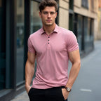 Kreukvrij Muscle Fit Poloshirt | Duurzaam 3