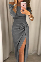 Kyelle – Chique Off-Shoulder Galajurk 1