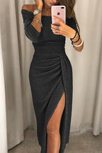 Kyelle – Chique Off-Shoulder Galajurk 5