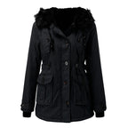 Dames Parka Warme Mantel Functioneel Ontwerp Comfort - Winterjas Dames