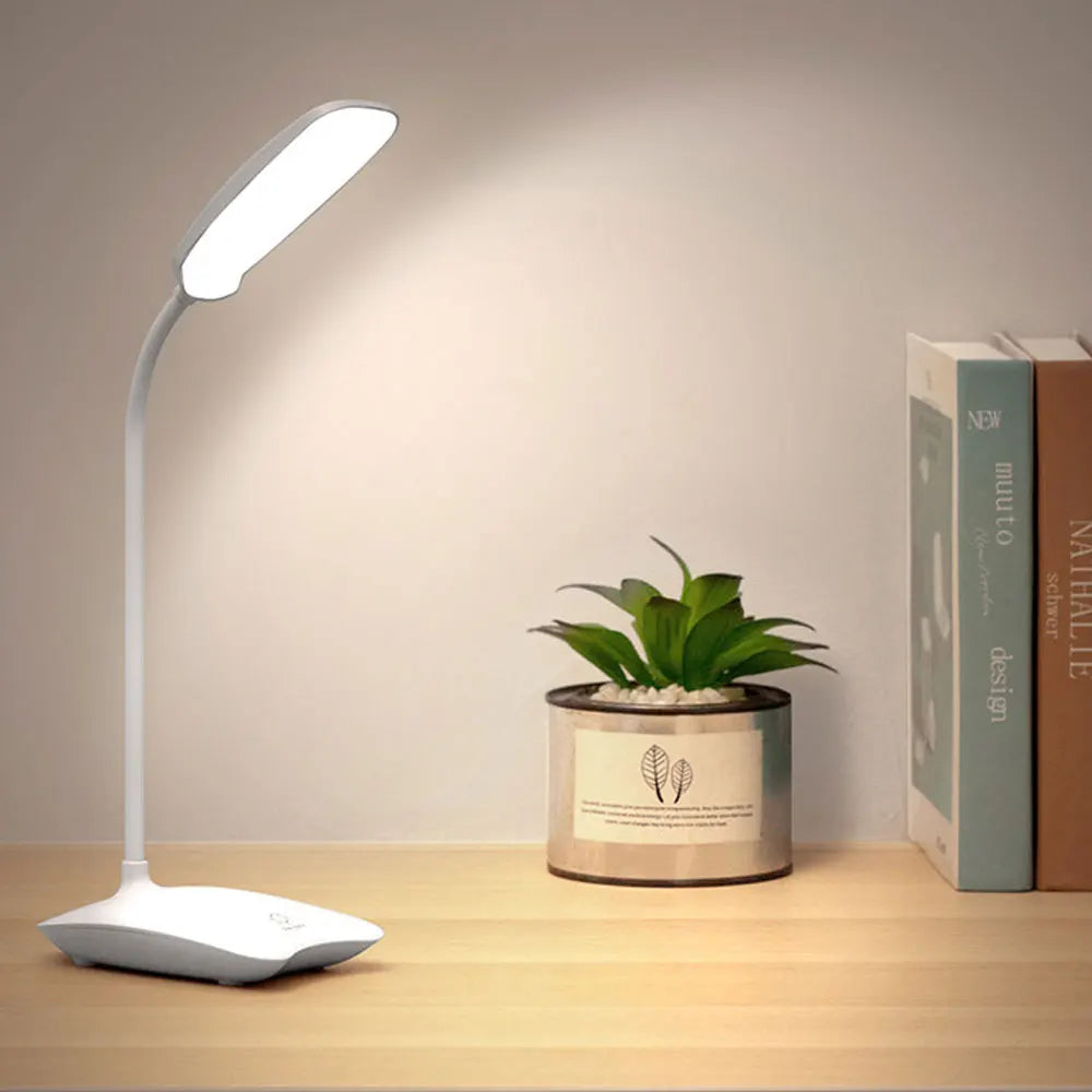 SphereGlow - LED Tafellamp met Instelbare Verlichting en Draadloze Oplader
