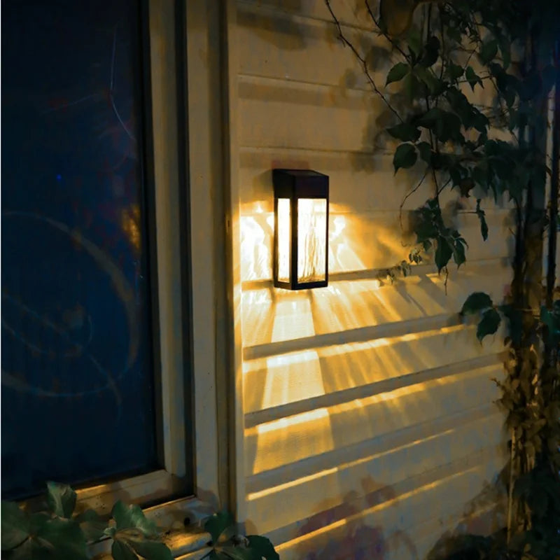 AuroraWall - Energiezuinige Solar Buitenlamp