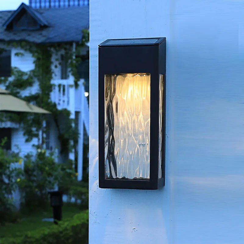 AuroraWall - Energiezuinige Solar Buitenlamp
