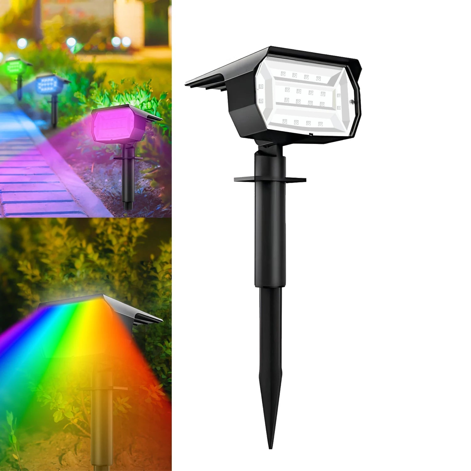 LED Solar Tuinlampen met 3 Verlichtingsmodi - Waterdicht IP65 6