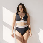 Hoge Taille Bikini Set met Buikband Controle Comfort