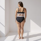 Hoge Taille Bikini Set met Buikband Controle Comfort