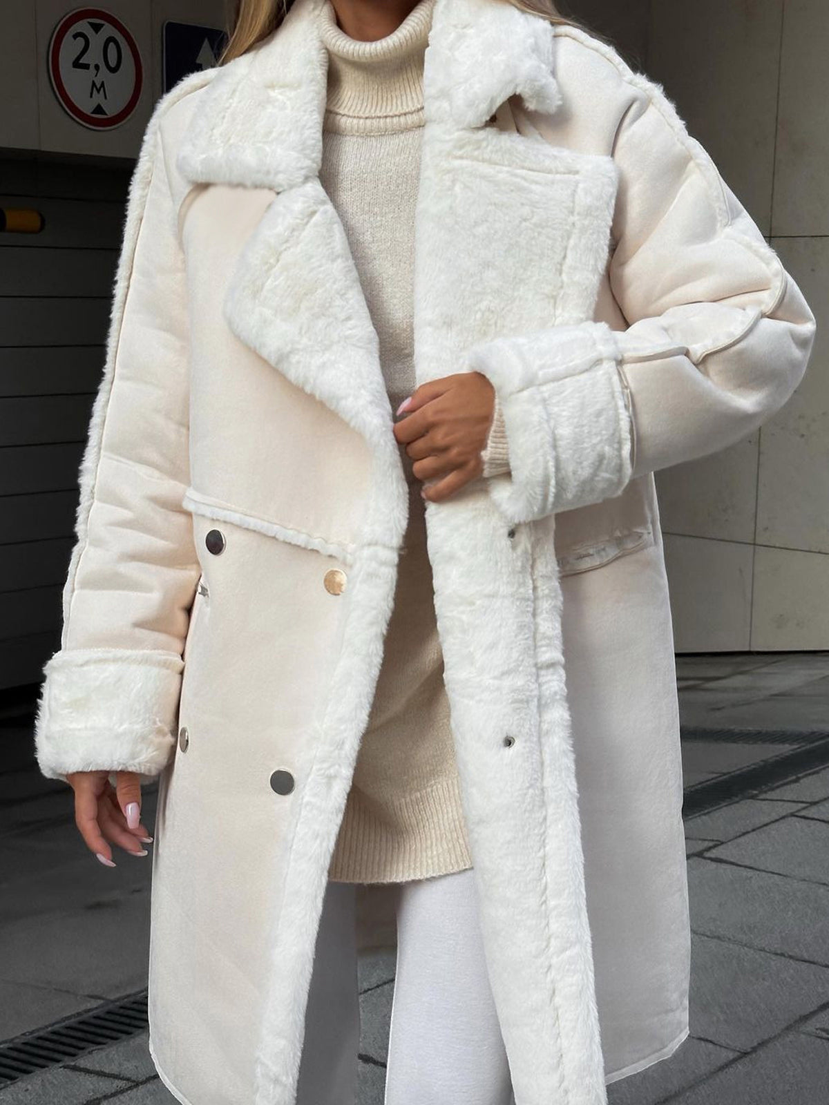 Lange Dames Jas Winter van Polar Fleece – Stijlvol en Warm 1
