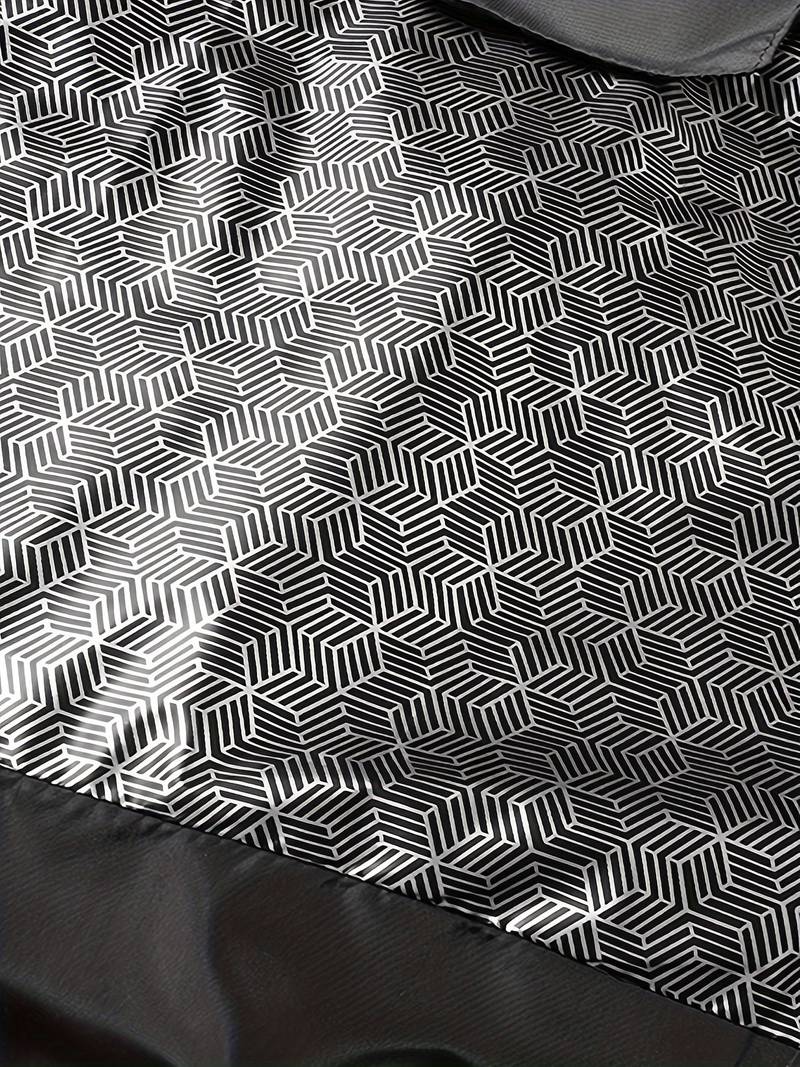 Lange gewatteerde winterjas voor heren 2