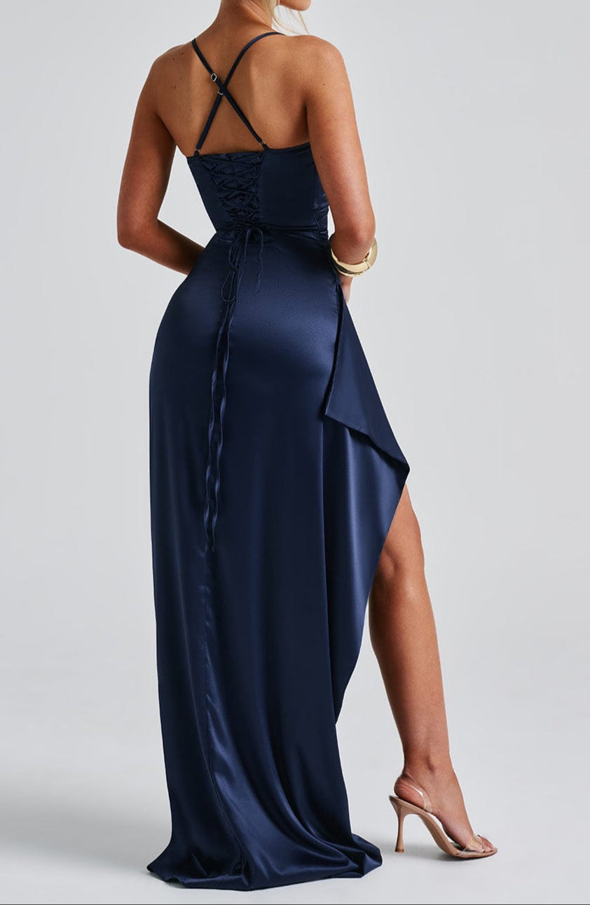 Lara Maxi-jurk - Marineblauw 1