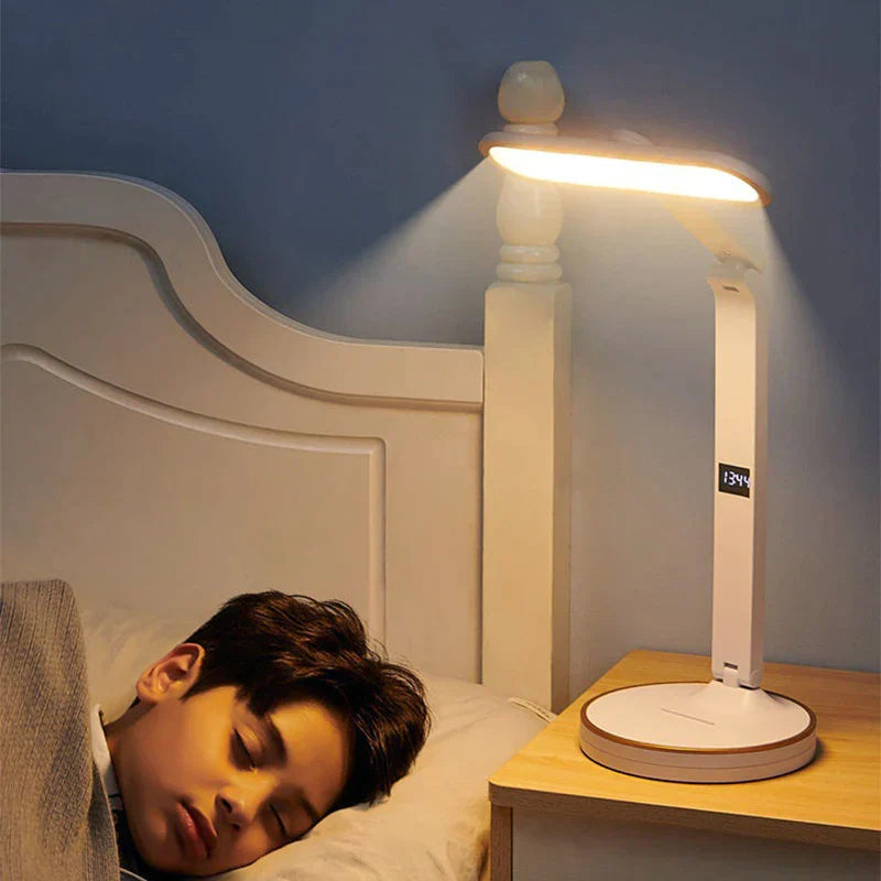 ChronoLight - LED Klok Bureaulamp met Energiezuinige Verlichting en Modern Design