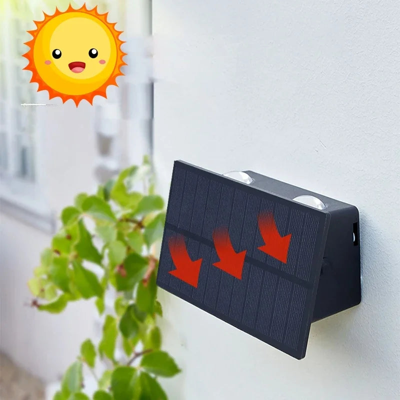 SolarVerve - LED Zonne-energie Balkonlamp