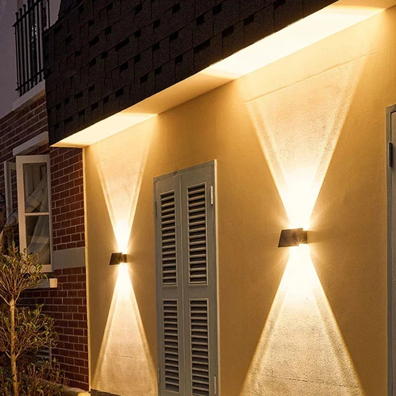 SolarVerve - LED Zonne-energie Balkonlamp