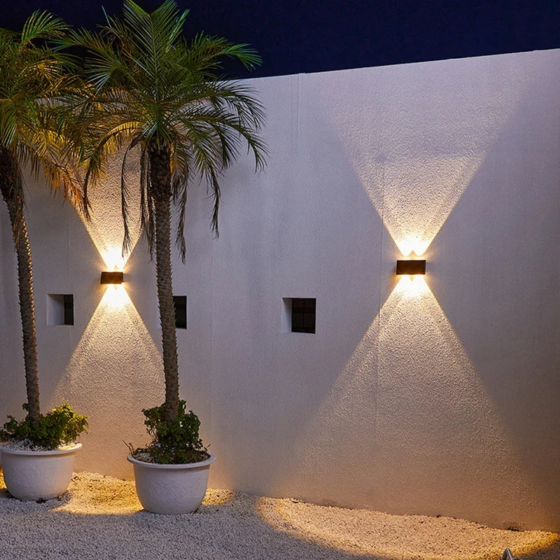 SolarVerve - LED Zonne-energie Balkonlamp